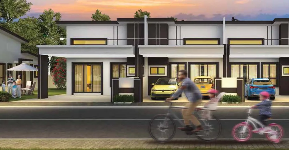 Arena Perpaduan Utama terrace home exterior render